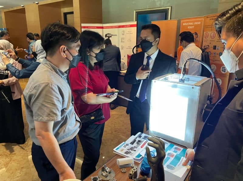 3D Gens booth at The Light Hotel Seberang Jaya during MTDC Road to Growth 2022