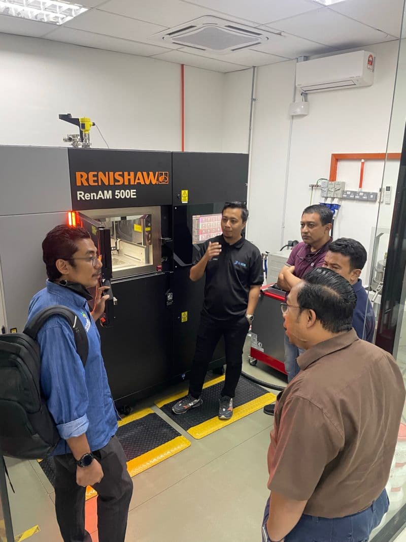 STDC and Feiran Technology team meeting with 3D Gens representatives