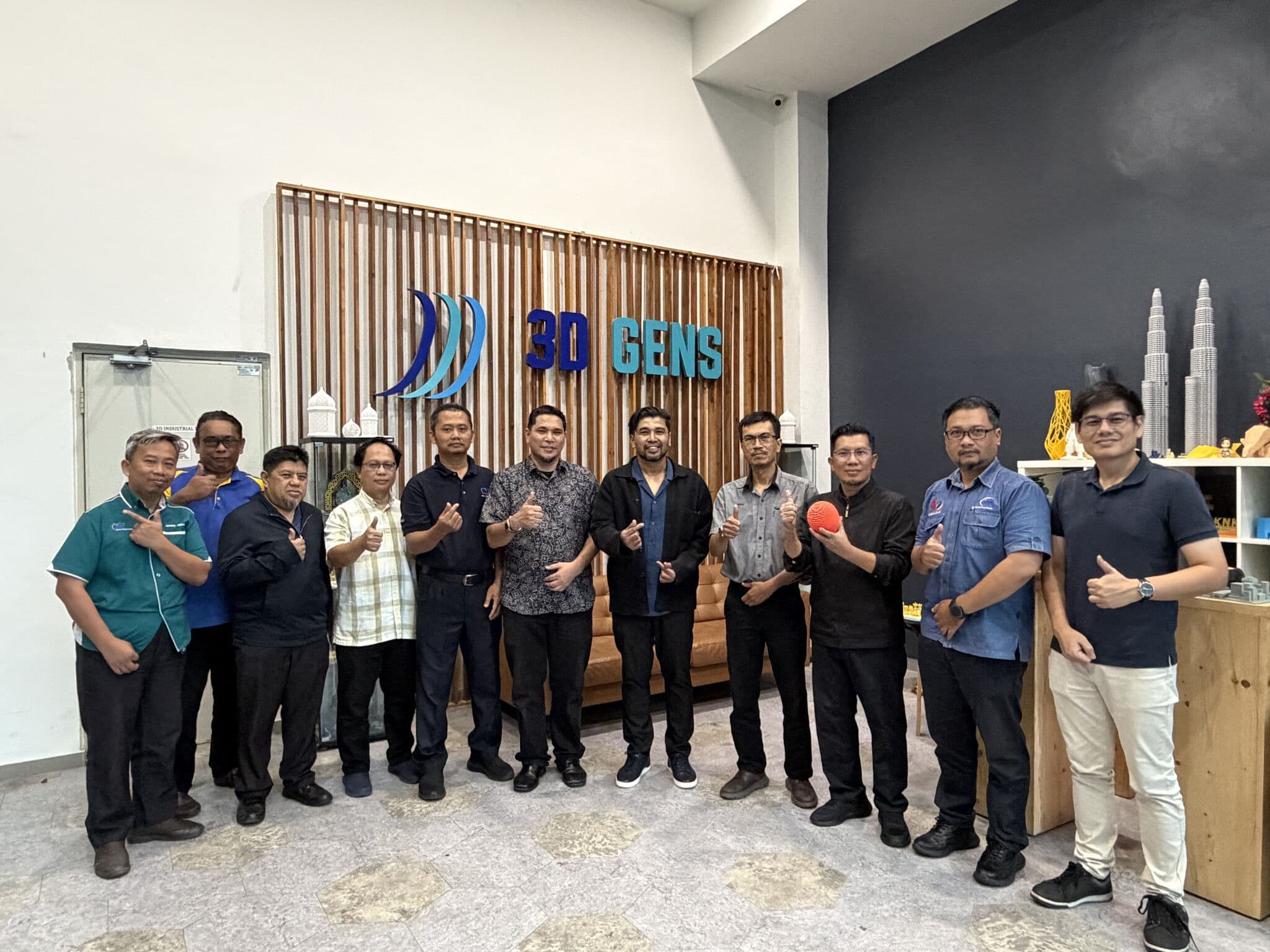 Group photo of CIAST SLM & SLS Master Trainer Programme participants with the 3D Gens team