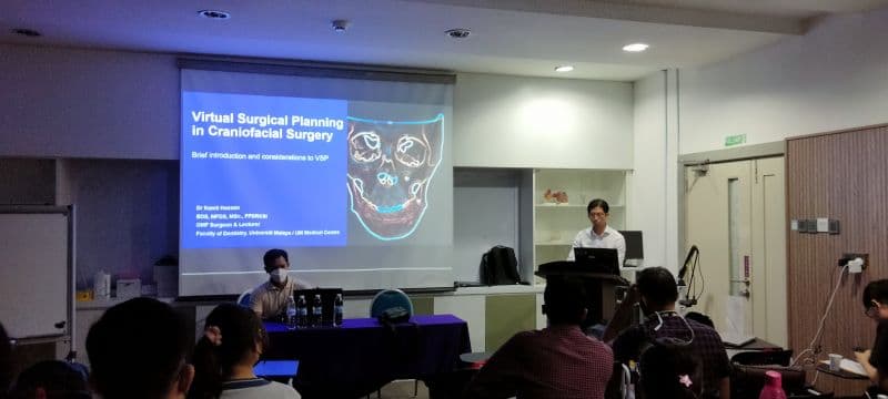 Craniofacial Surgical Simulation Workshop @ Fakulti Pergigian UKM, Kuala Lumpur, 7th January 2023.
