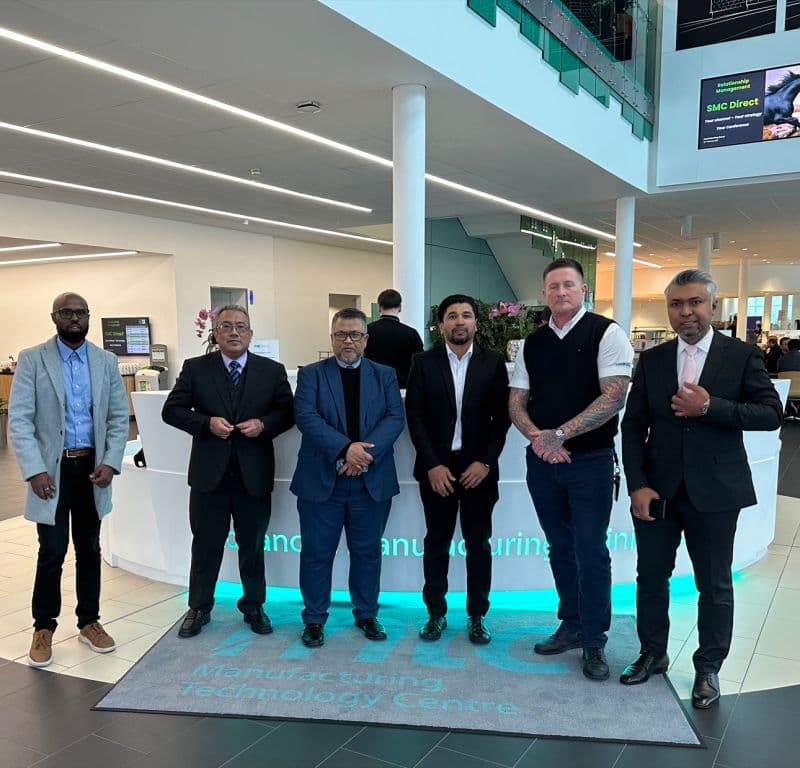 Malaysia High Commissioner H.E Dato' Zakri and Minister Counsellor MIDA London Mr. Zahirul Ishak visiting 3D Gens for additive manufacturing collaboration discussions