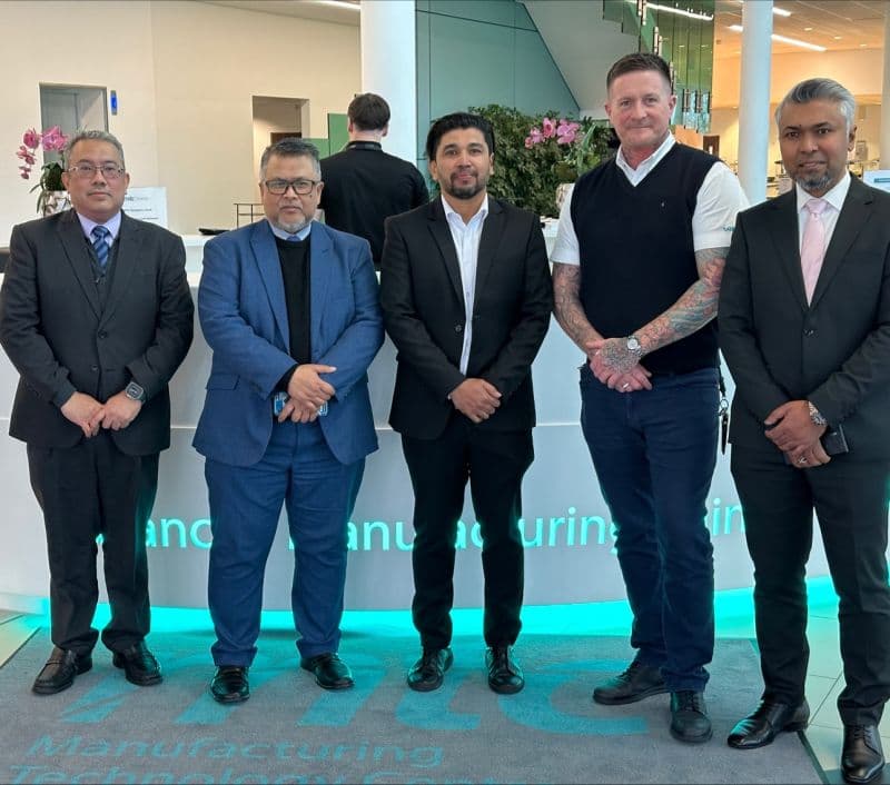 Grateful to have Malaysia High Commissioner H.E Dato' Zakri and Mr. Zahirul Ishak, Minister Counsell