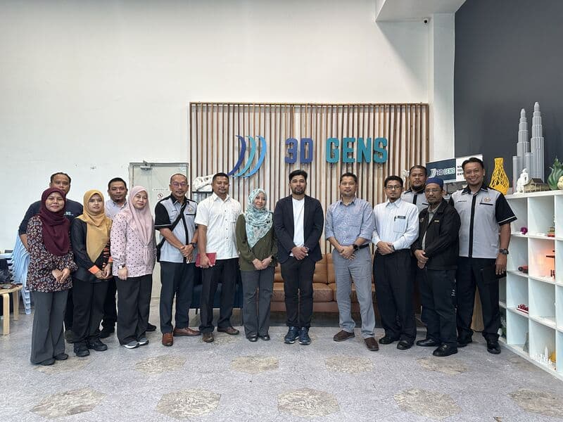 3D Gens Works Towards MoU with IKTBN to Bring Smart Manufacturing to Southern Malaysia