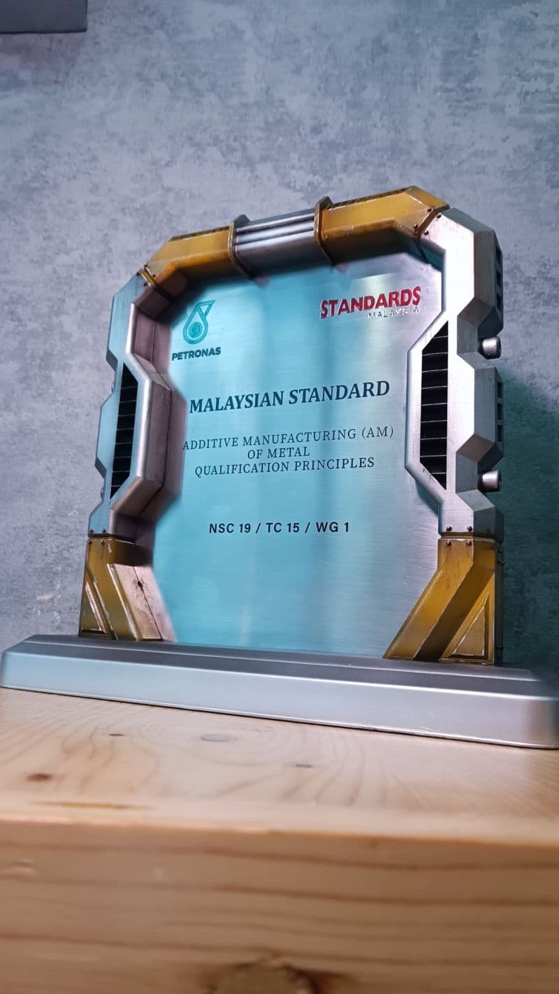 Working session for Malaysian Standard on Metal AM Qualification Principles involving 3D Gens