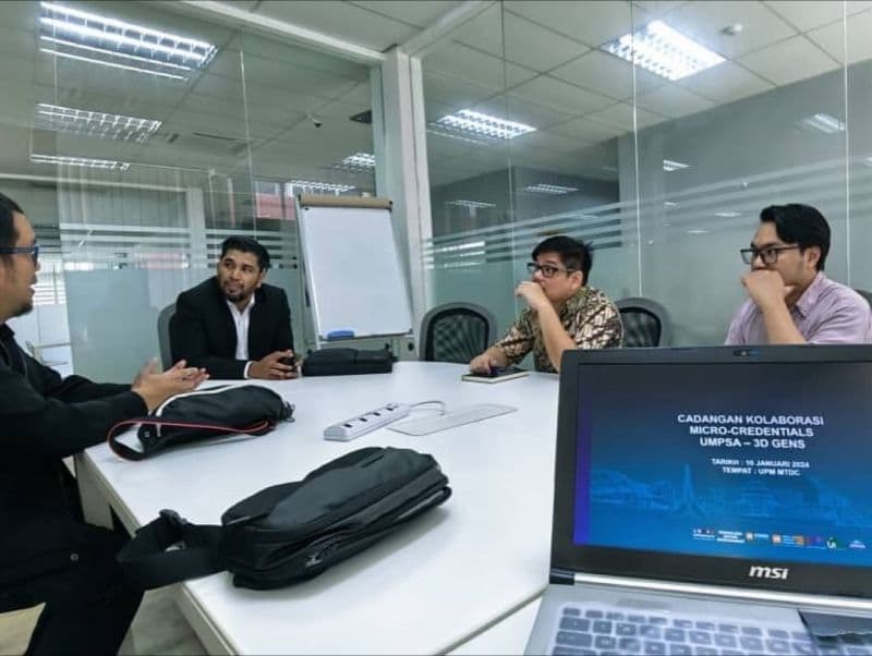 3D Gens and UMPSA micro credentials additive manufacturing course participants at UPMMTDC