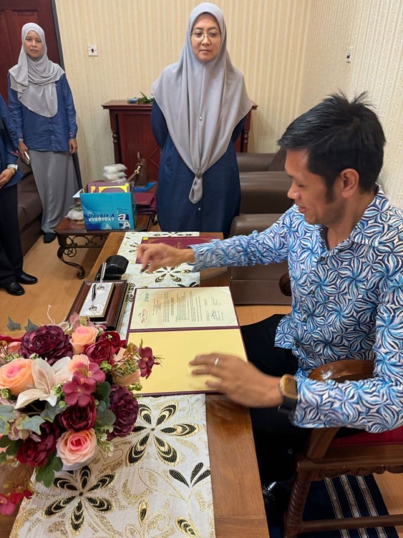 Signing of a Memorandum of Understanding (MoU) with Polytechnic Behrang to advance Additive Manufact