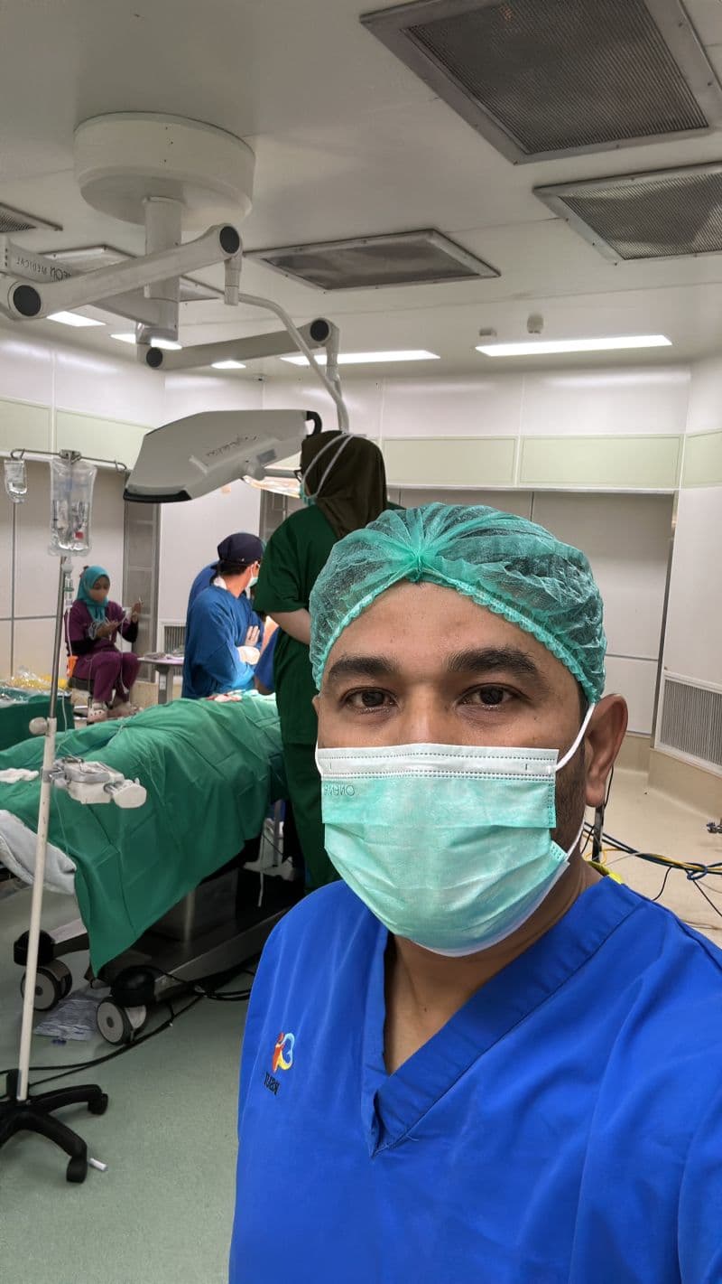 Virtual surgical planning and medical team preparation for the PSI procedure at RSUI