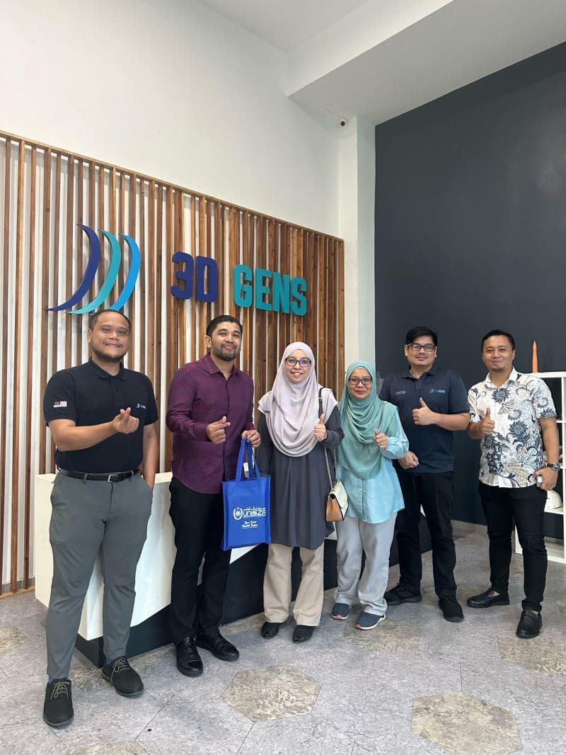 Welcoming researchers from UNISZA to our 3d Printing facility. Critical research in metal printing l