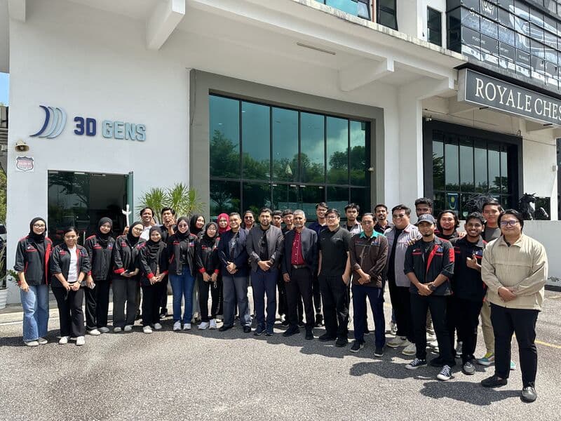 UTHM Final-Year Students Kickstart 2025 with Industrial 3D Scanning and Metal Printing Training