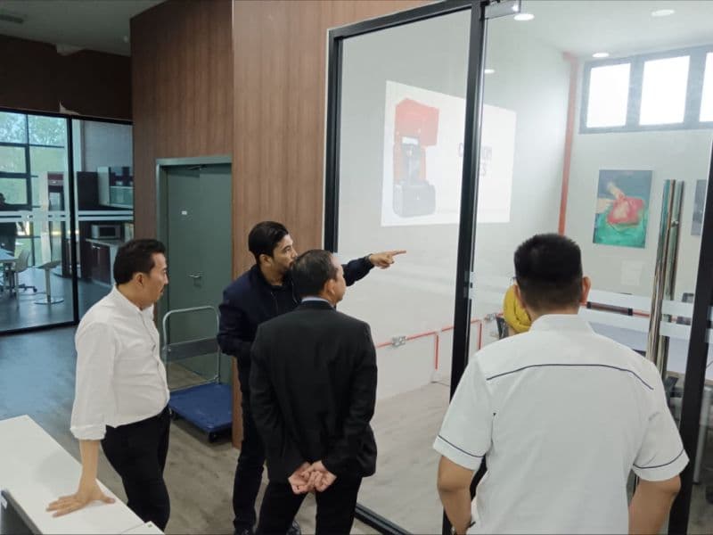 Muhammadiyah group exploring 3D printing technology at 3D Gens